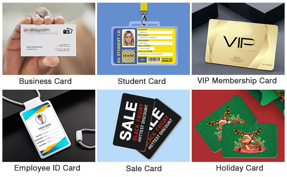 pvc cards cr80
