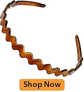 Camila Paris MP313 French Headband for Women, Tortoise Shell, Strong Hold Grip