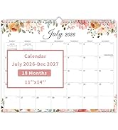 Comix 2026-2027 Wall Calendar, 18 Months Jul 2026 - Dec 2027 Monthly Planner, 120 GSM Thick Paper...