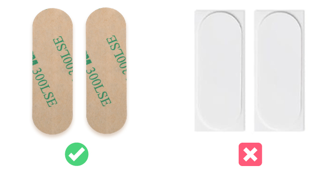 adhesive pen holder