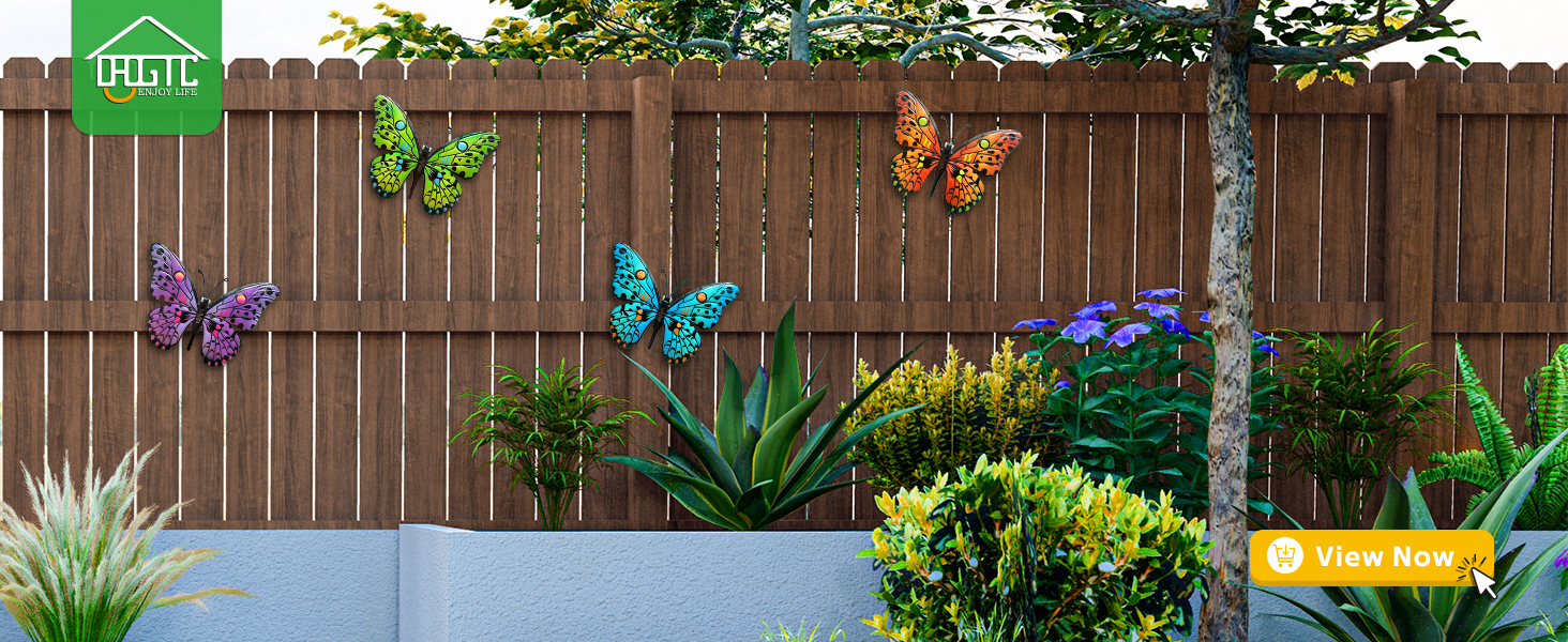 metal butterlfy wall decor