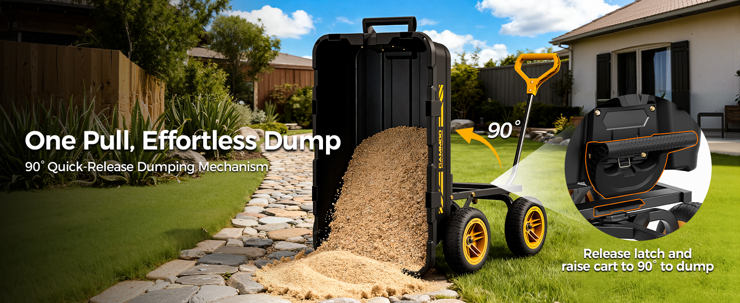 yard dump cart