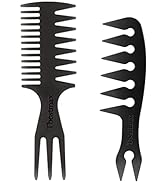 Hair Comb Styling Set Tail Combs Double Side Brushes Afro Pick Pik Comb African American Hair Bru...