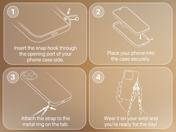 Steps for Lobster Clasps