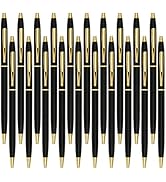 Cambond Black Pens, Ballpoint Pen Bulk Black Ink 1.0 mm Medium Point Smooth Writing for Men Women...