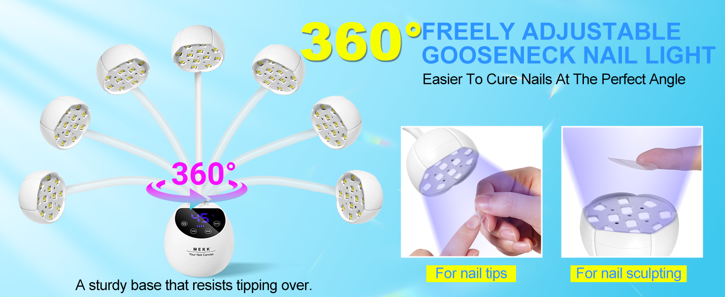gooseneck nail light