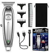Kemei 1949 Trimmer Professional Hair Clippers for Men Zero Gap Electric Cordless Beard/Hair Trimm...