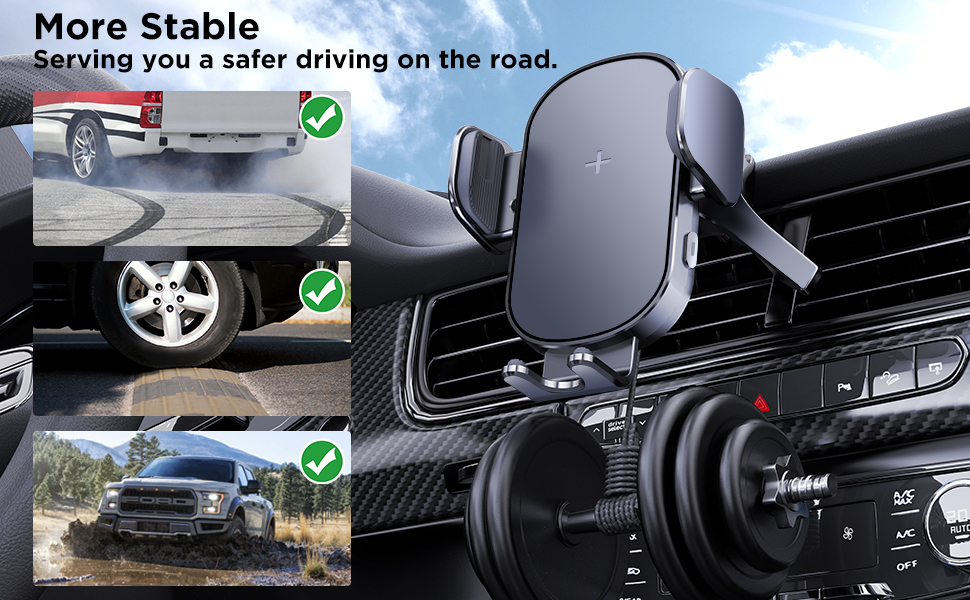 phone mount charger for car