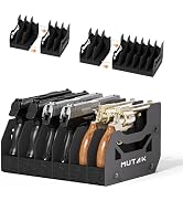 Mutak Soft Foam Pistol Rack for Gun Safe Cabinet, U-Shaped Gun Slots, DIY Gun Rack, Durable Handg...