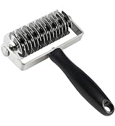 EVEDMOT Lattice Cutter Dough Lattice Roller, Stainless Steel Roller Cutter for Dough Pie Crust Pi...