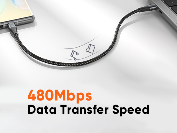 short usb c data cable