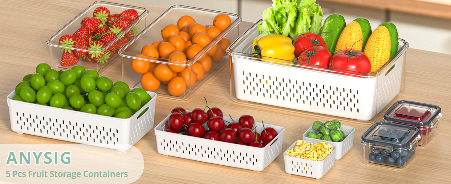 Fruit Storage Containers For Fridge