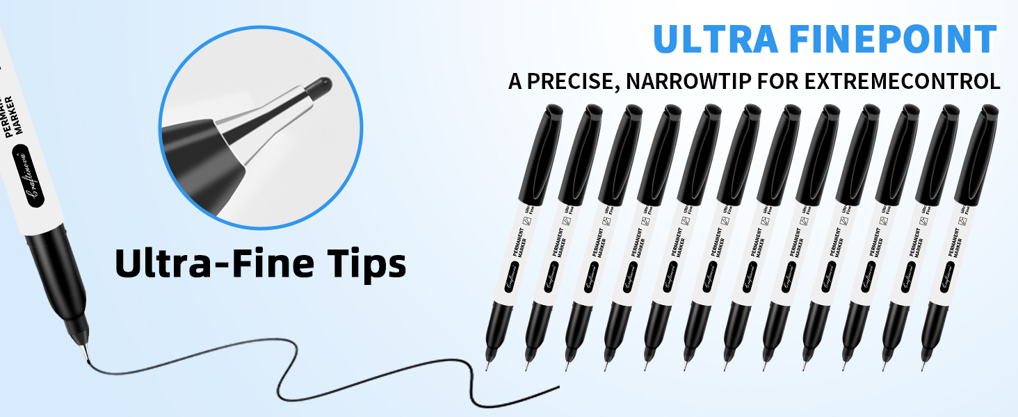 ultra fine tip permanent marker