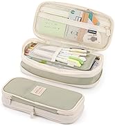 EASTHILL Big Capacity Pencil Case Large Pencil Pouch Stationery Pen Bag for Teen Girls