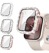 Tensea [3Pack for Apple Watch Screen Protector Case Series 10 42mm Accessories, iWatch Hard PC Di...