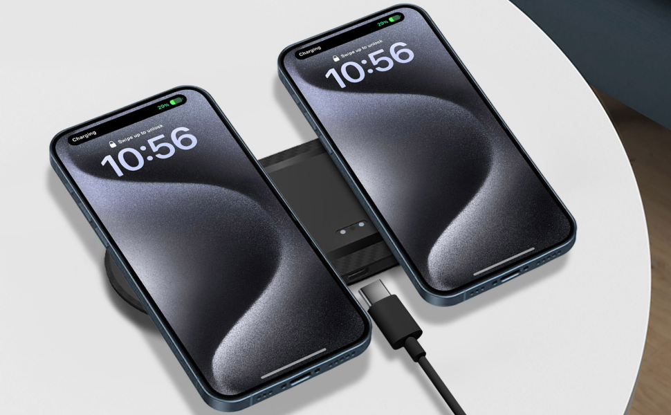 dual fast charging pad