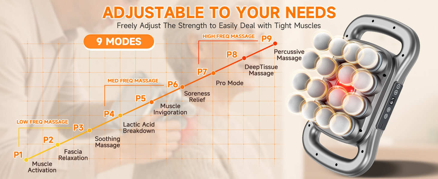 back massager back massager for pain relief deep tissue smooth spine triple fusion back massage