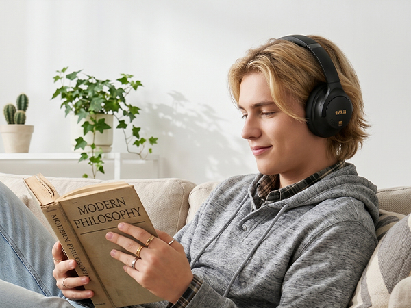 1Mii AI Y8+ Noise Cancelling Headphones Bluetooth 6.0