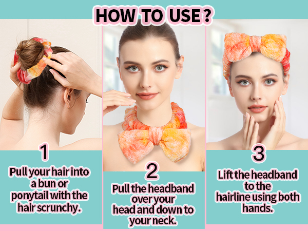 how to use the headbands