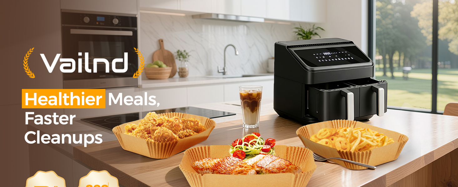 rectangle air fryer liners
