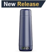 Travel Kettle, Portable Electric Kettle Dual Voltage Small Water Boiler for Travel & Work, 370ML,...