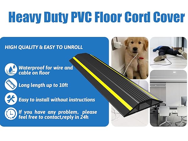 floor cord cover
