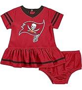 Gerber Girls' NFL Team Jersey Dress and Diaper Cover