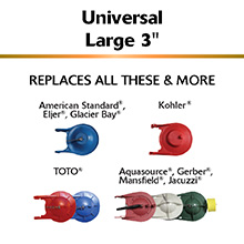 3 inch replaces graphic