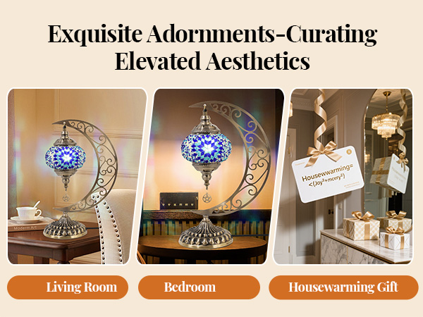 DIY Handmade handCrfat Antique Moroccan Stained Glass Turkish Mosaic table Lamp Kit for Adults
