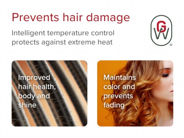 temperature control protects from extreme heat improved hair health maintains color
