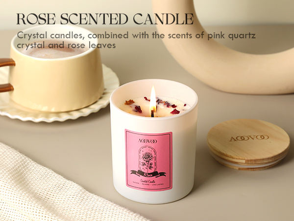 Rose Candles