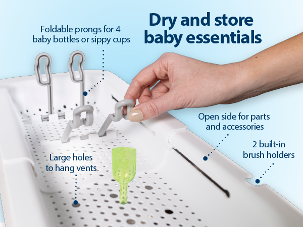 Dry and store baby essentials