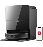 roborock Saros 10R Robot Vacuum and Mop, 22,000 Pa Suction, Zero-Tangling, 3.14’’ Ultra Slim, Fle...