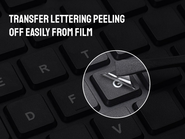 Keyboard Letter Sticker