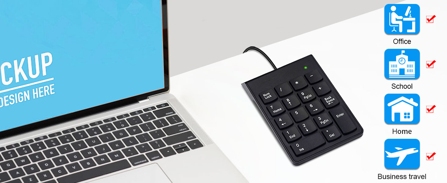 usb number pad