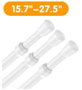 Artoshin 6 Pcs Window Security Bars,Adjustable Sliding Glass Door Bar.