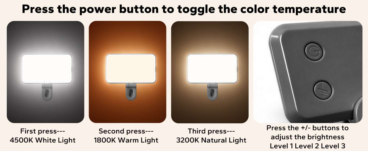 Book Light Adjust Brightness