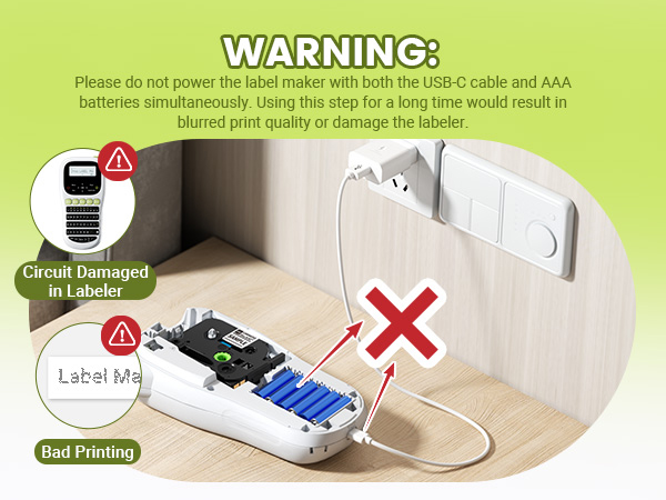 Compatible with brother p-touch label maker