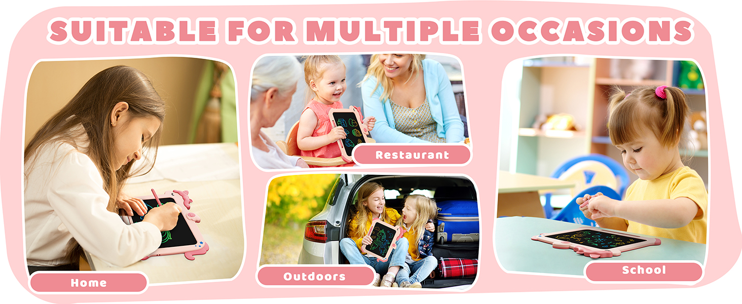 kids drawing tablet toddler drawing board doodle pad led drawing pad for kids