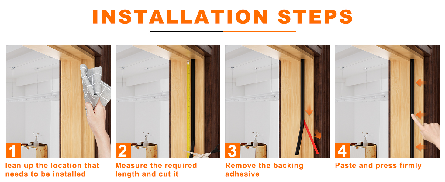 door seal strip for door frame