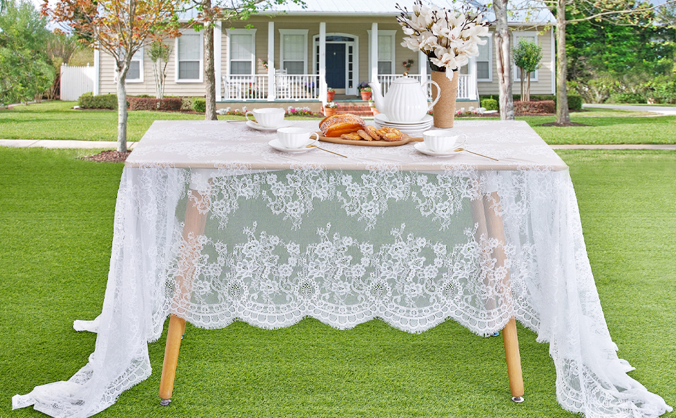 lace tablecloth