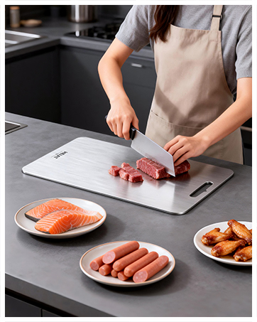Titanium Cutting Board for Kitchen