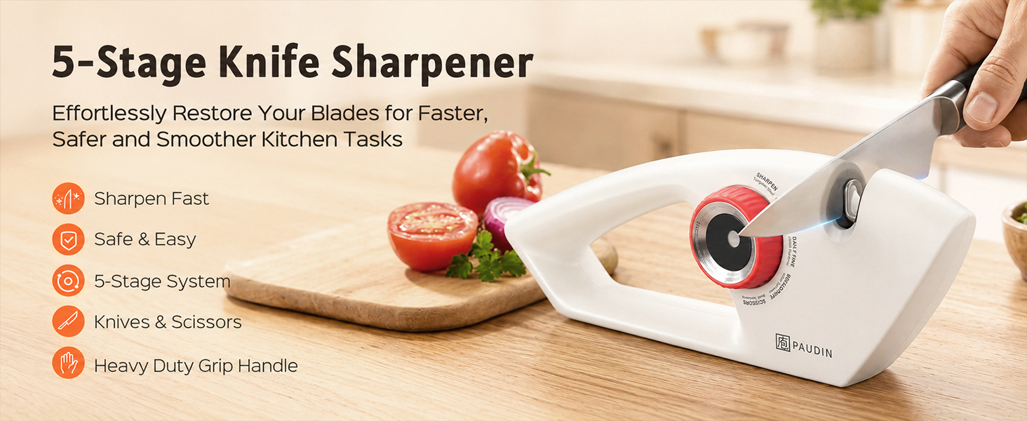 5 stage knife sharperner