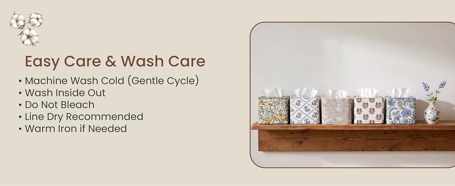 trendy tissue box cover