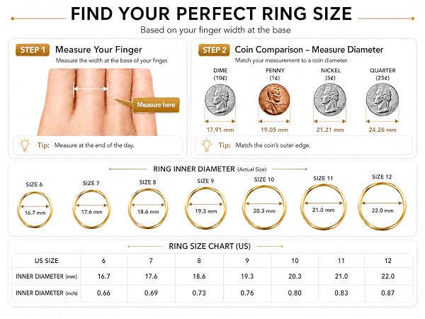 Ultra Thin smart ring for women