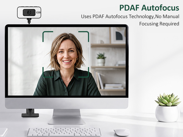 PDAF Autofocus Webcam