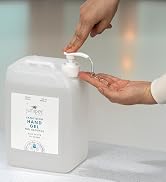 1 gallon hand sanitizer gel bulk for office gym school alchool 70 percent with pump