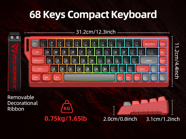 dimension travel keyboard