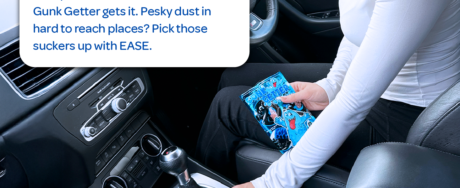 gunk getter cleaning gel car cleaning keyboard intricate objects dust