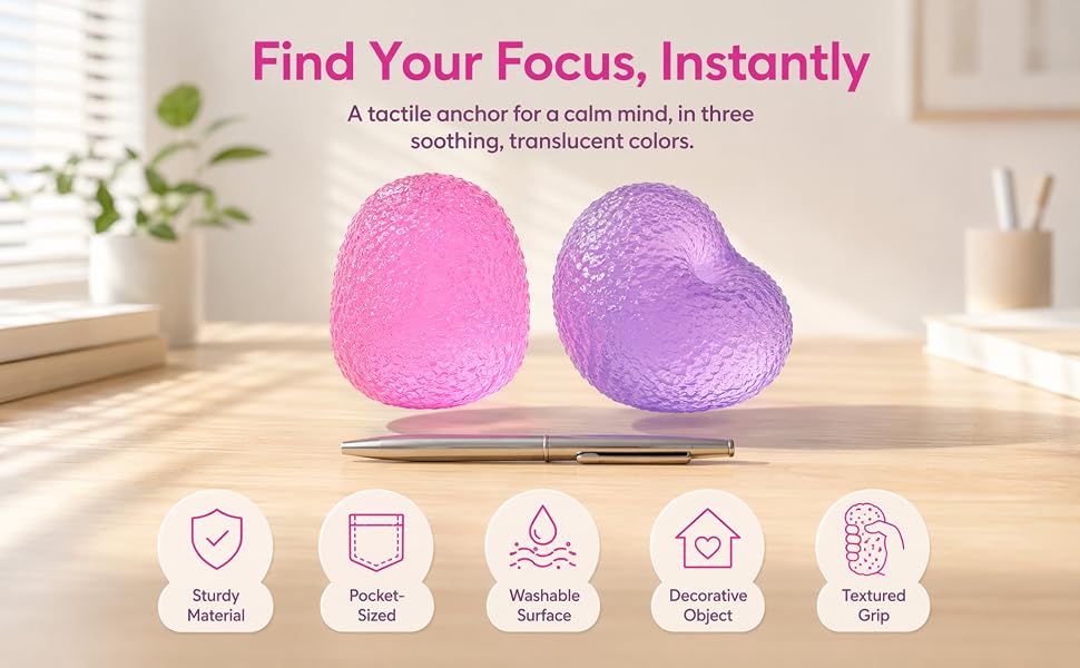 Colorful Sensory Stress Relief Clear Ice Ball